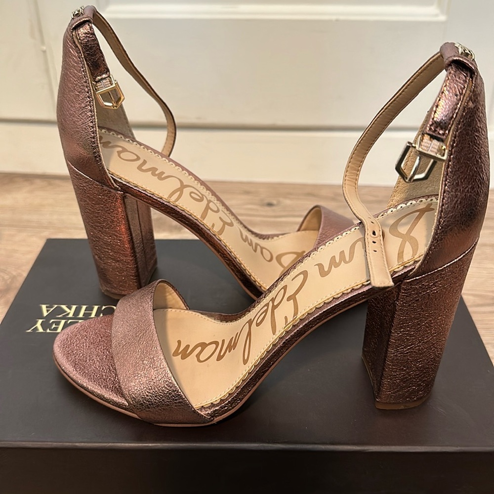 Sam Edelman Rose Gold Heels!